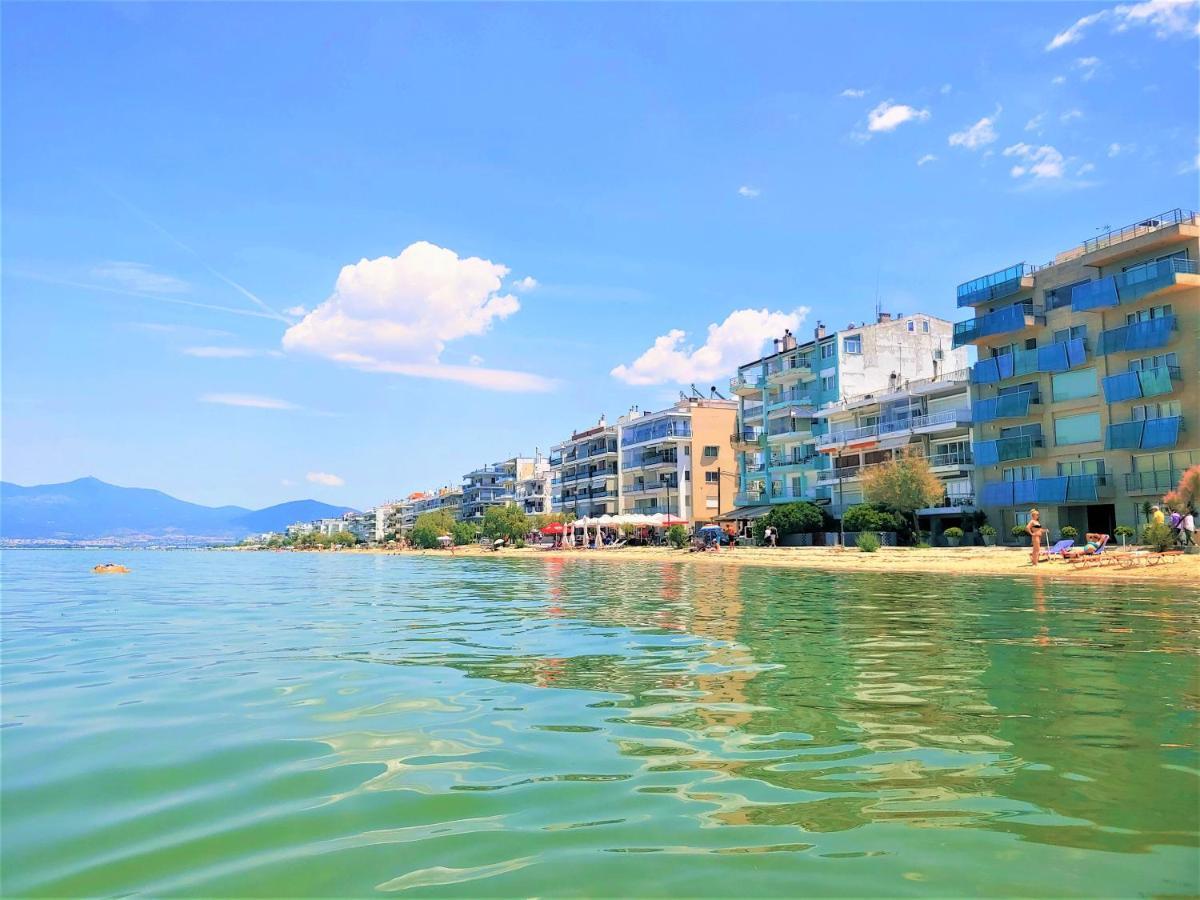 Niko'S Apartment - Beautiful Sea View Apartment ! Peraía المظهر الخارجي الصورة
