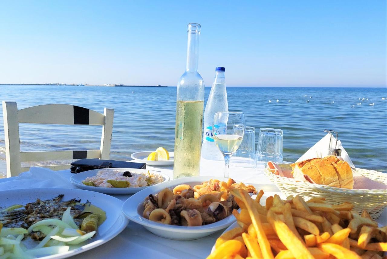 Niko'S Apartment - Beautiful Sea View Apartment ! Peraía المظهر الخارجي الصورة