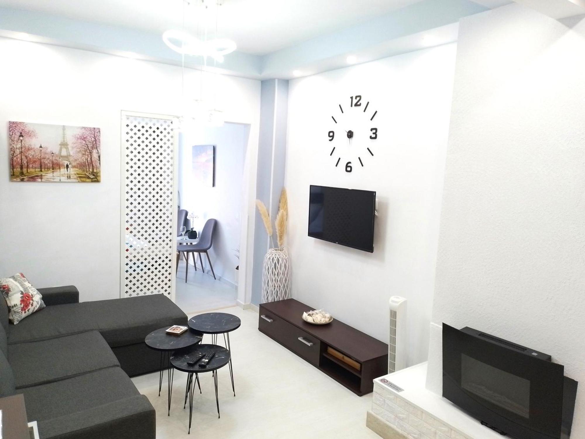 Niko'S Apartment - Beautiful Sea View Apartment ! Peraía المظهر الخارجي الصورة